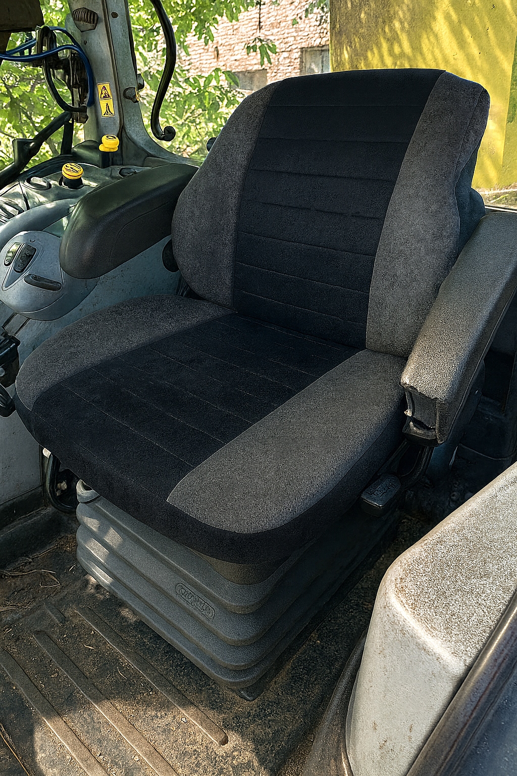 Potah Na Sedadlo Grammer New Holland Case Steyr Šířka 51-53 cm Materiál