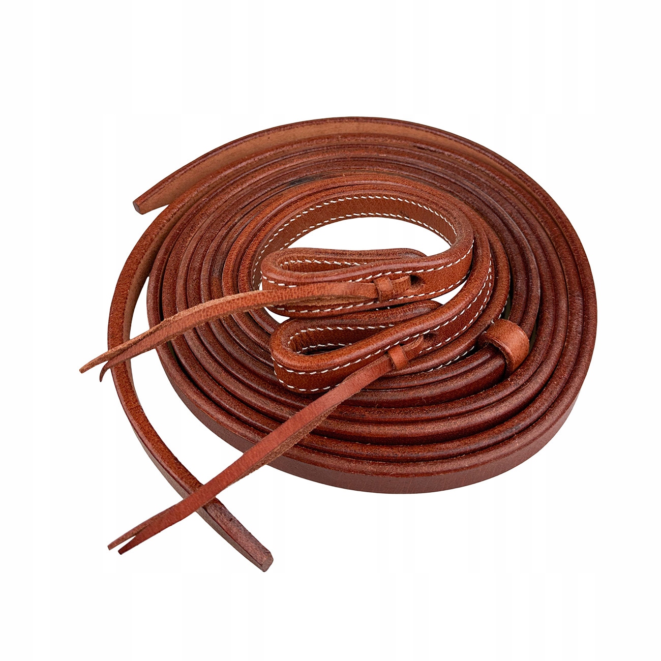 Wodze York westernowe Sierra skórzane brązowe