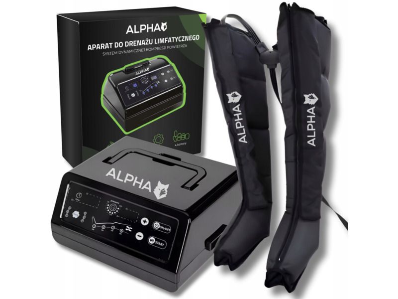 Masażer Limfatyczny do nóg Alpha AMP-04