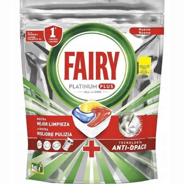 

Fairy Platinum Plus Citrus Lemon 50 sztuk Import