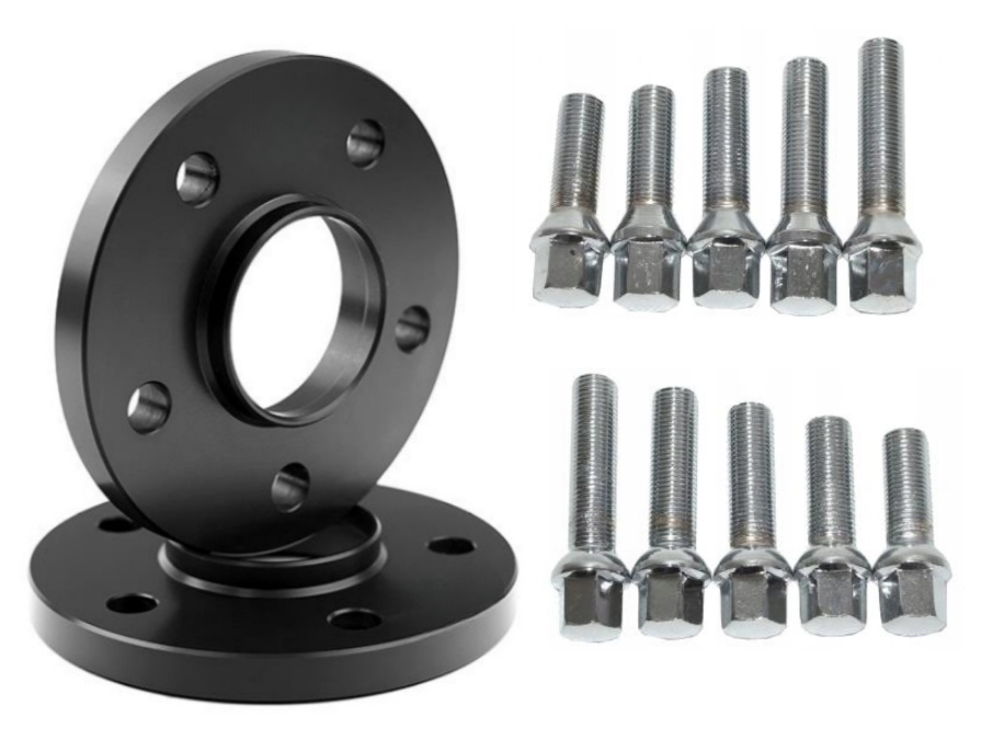 Černé distanční vložky 5x120 74,1 20 mm Bmw řady 5 E39 X5 E70 X6 E71 F15 F16 1sada