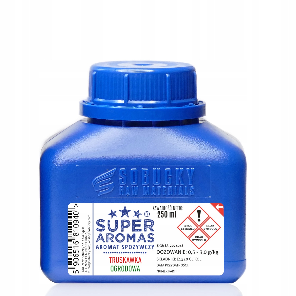 Aromas Potravinářská vůně Jahoda Zahradní 250 ml