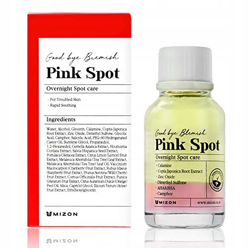 Mizon Pink Spot Good Bye Blemish (noční Péče Proti Skvrnám) Noční Sérum 19 ML