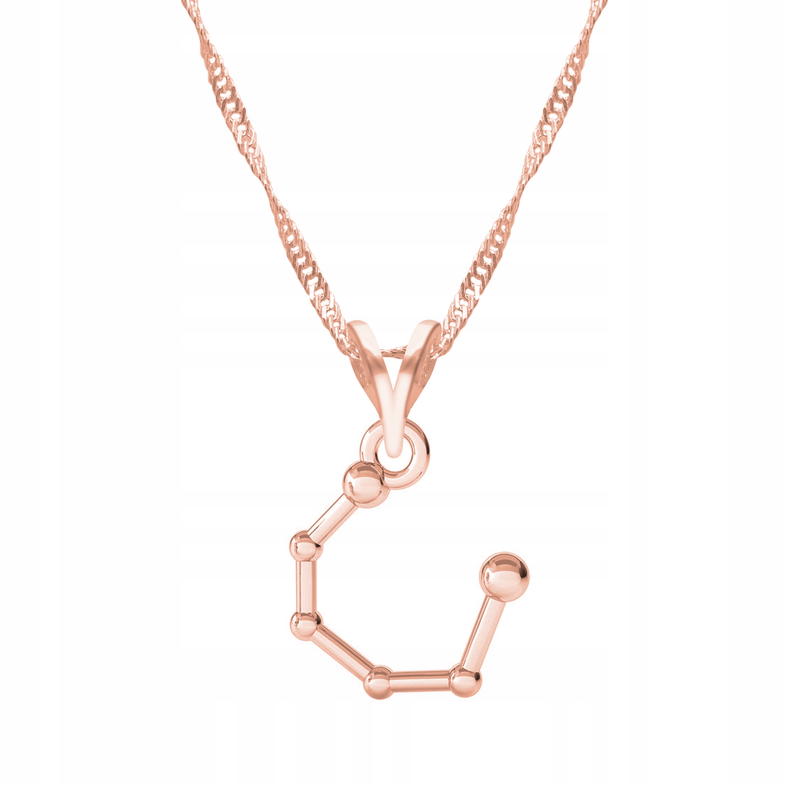 Řetízek zlatý náhrdelník 925 Znamení zvěrokruhu