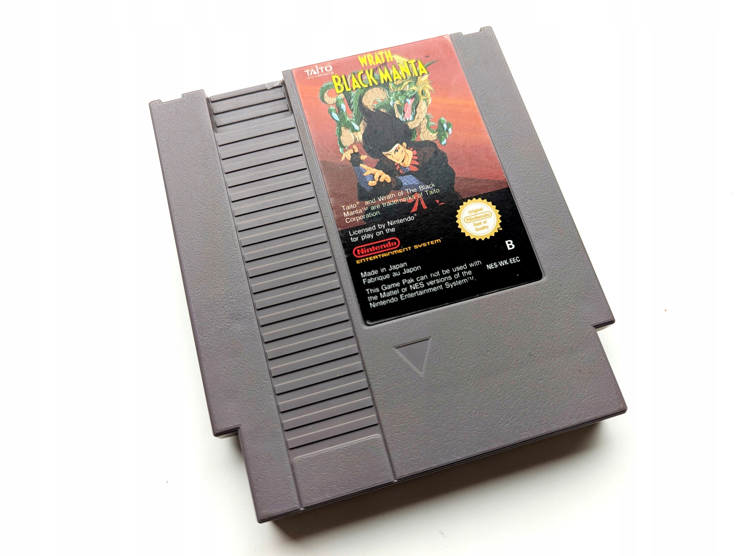 Wrath of the Black Manta Nintendo NES pudełkowa