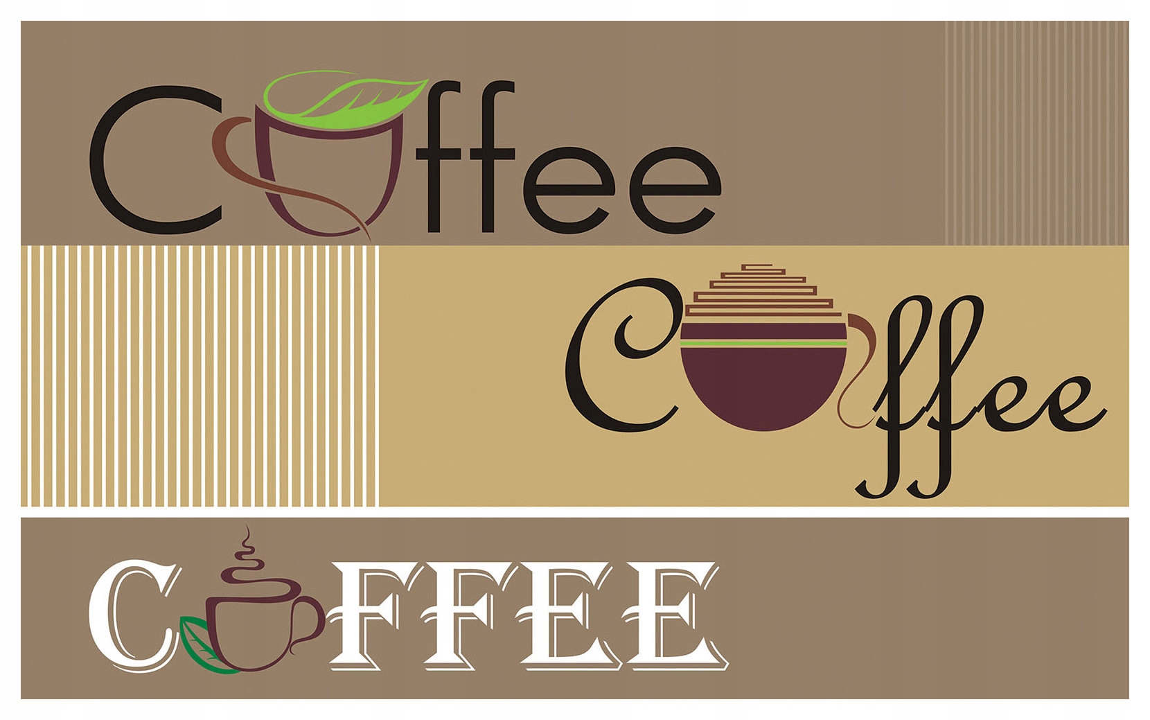 Fototapeta Kávový styl Minimalismus do kuchyně kavárny 208x146 lepidlo