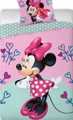 

Pościel Dziecięca Myszka Minnie 160x200 Bawełna