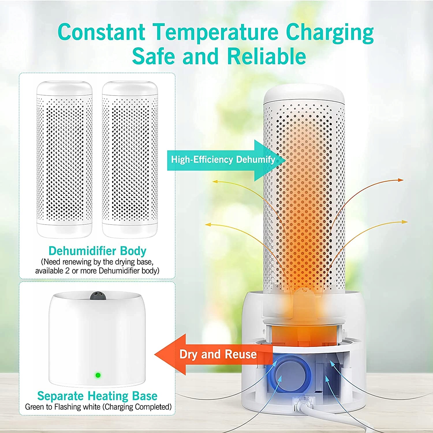 OSUSZACZ POWIETRZA POCHŁANIACZ WILGOCI OCZYSZCZACZ Model TOP-Y