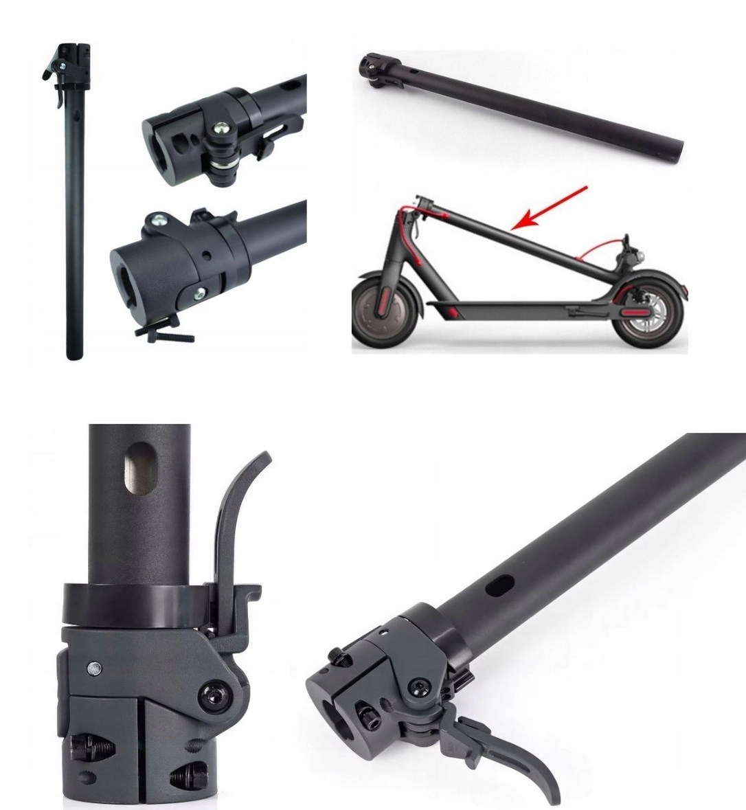 Zesílený Sloupek Řízení Mechanismus Pro Xiaomi M365 Pro Pro2 Motus 8,5