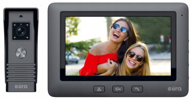 Videovrátnik Eura VDP-45A3 "alpha" Čierny