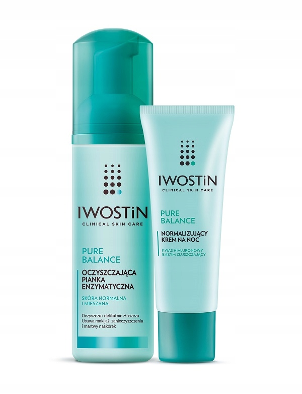 

Zestaw Iwostin Pure Balance Krem Na Noc Pianka