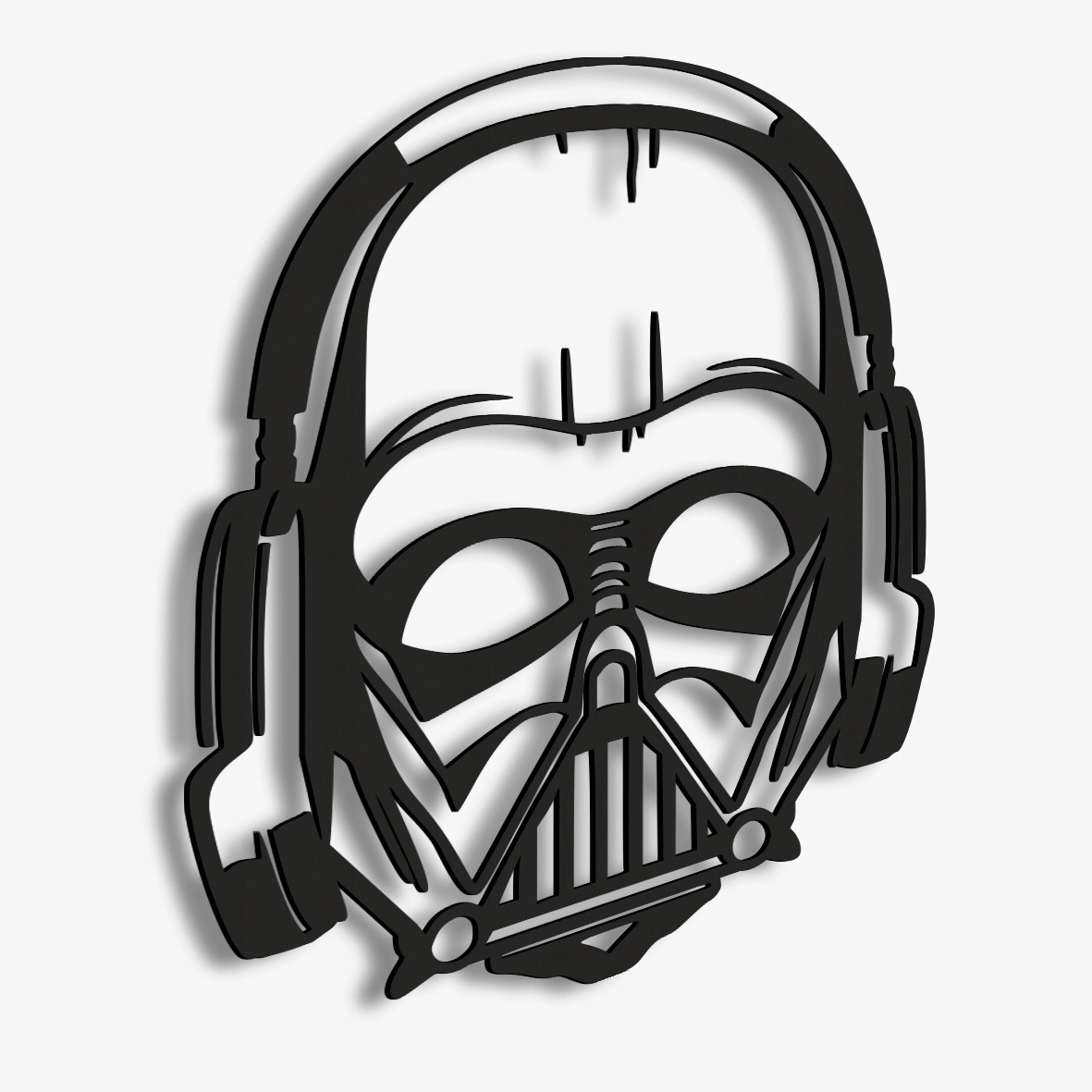 Star Wars Dřevěný 3D obraz Darth Vader Hvězdné války