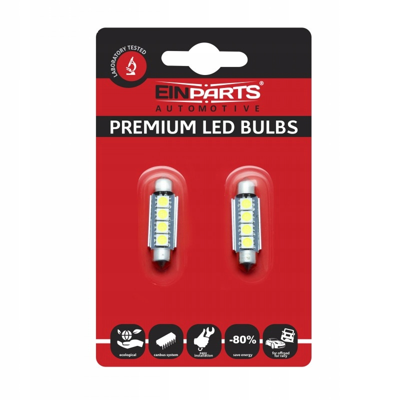

Einparts EPL05 C5W C10W 42mm Led 4SMD 5050 2szt