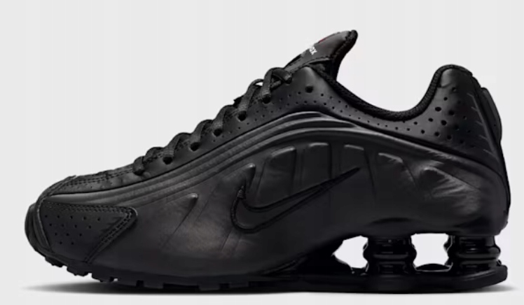 r. 38,5 Nike Shox R4 (gs) buty damskie młodzieżowe sportowe czarne