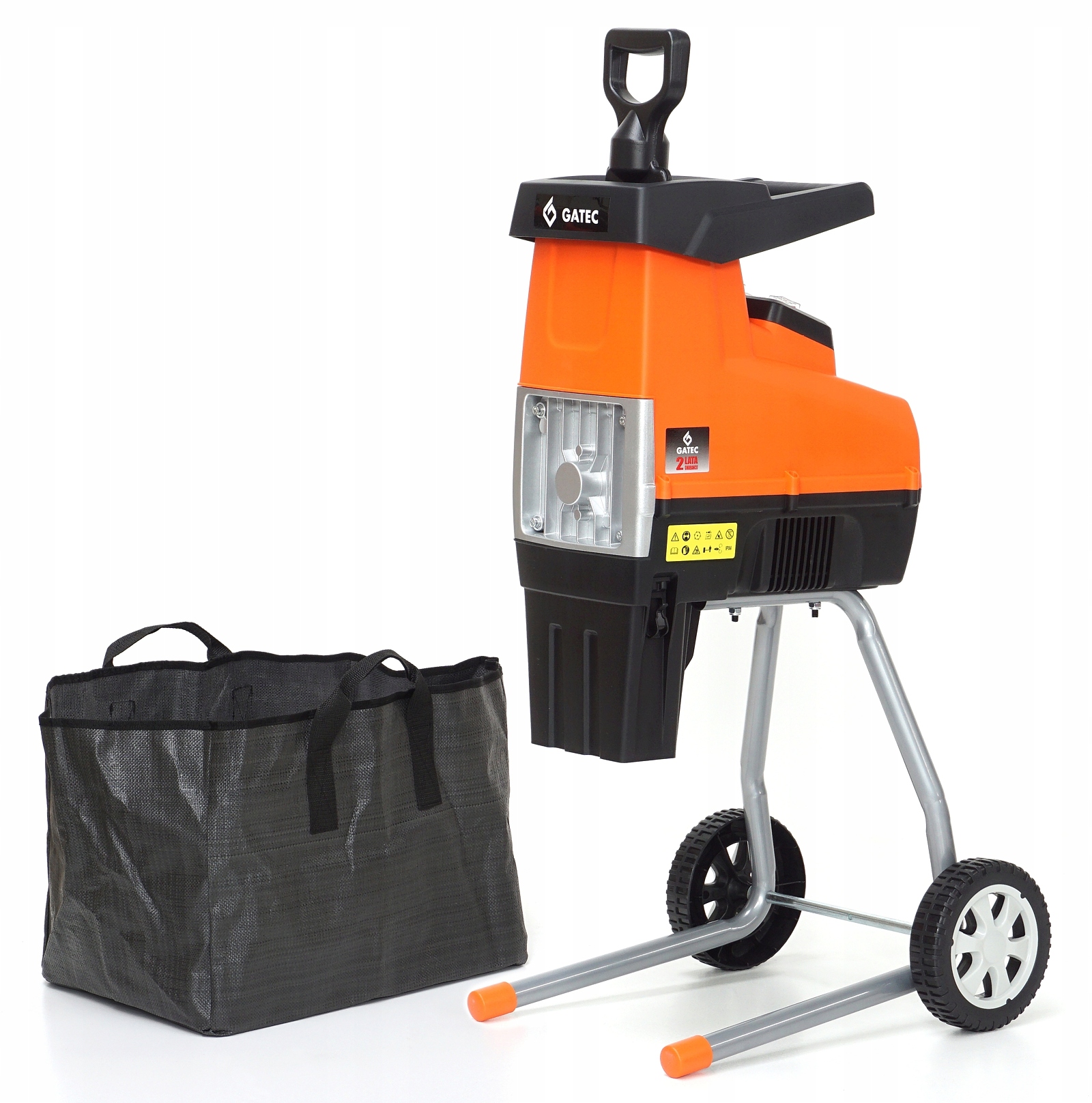 

Rozdrabniacz do gałęzi, Rębak frezowy 2800W Kosz