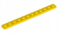 

Lego Płytka 1x12 Żółta (60479/4514844)