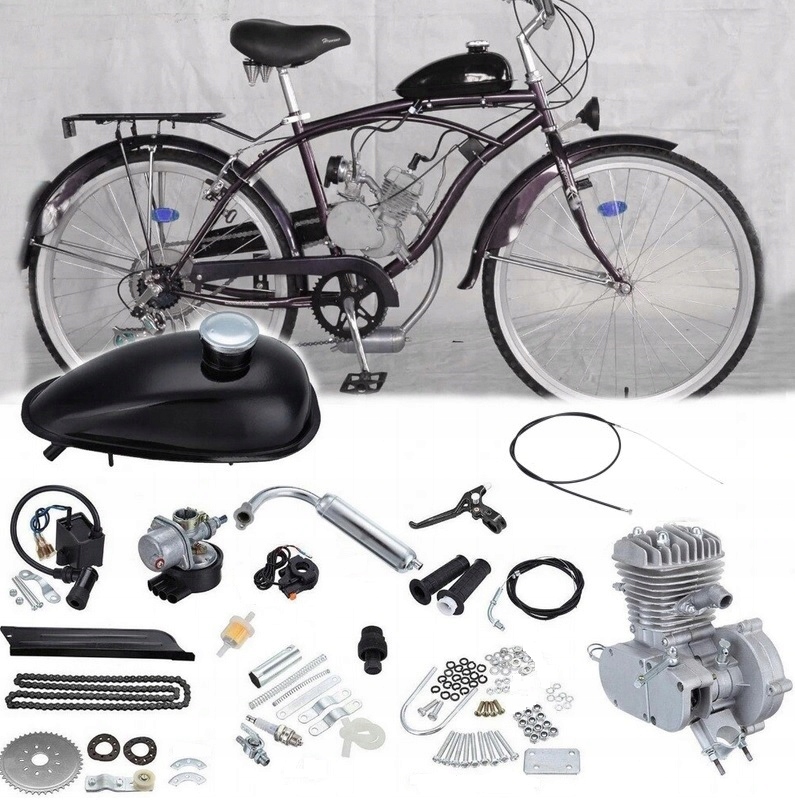 SILNIK SPALINOWY 2T DO ROWERU KOMPLET 80 CC JAKOŚĆ Moretti 2024 Numer katalogowy części ROW80cc2T