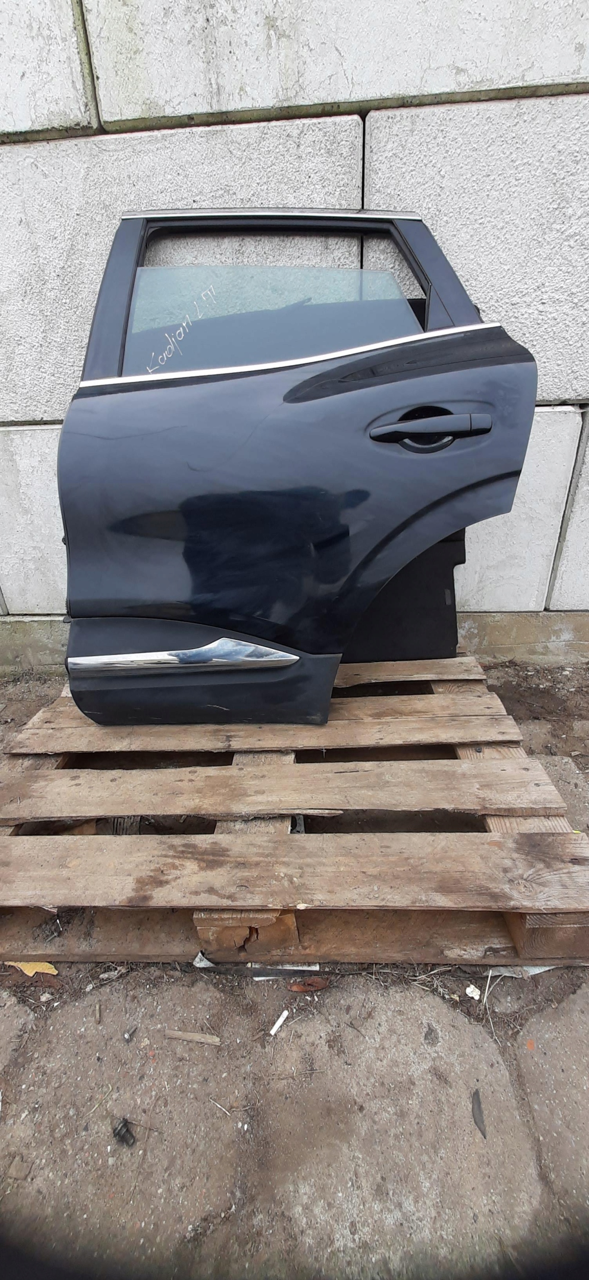 Renault Kadjar RFE Tür Hinten Links Door Porta Porte - Thumbnail 3