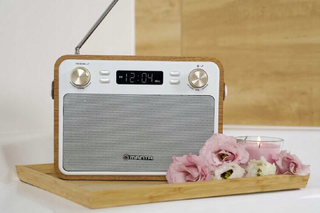 Bluetooth-радіо Manta RDI915X коричневого кольору, модель RDI915X