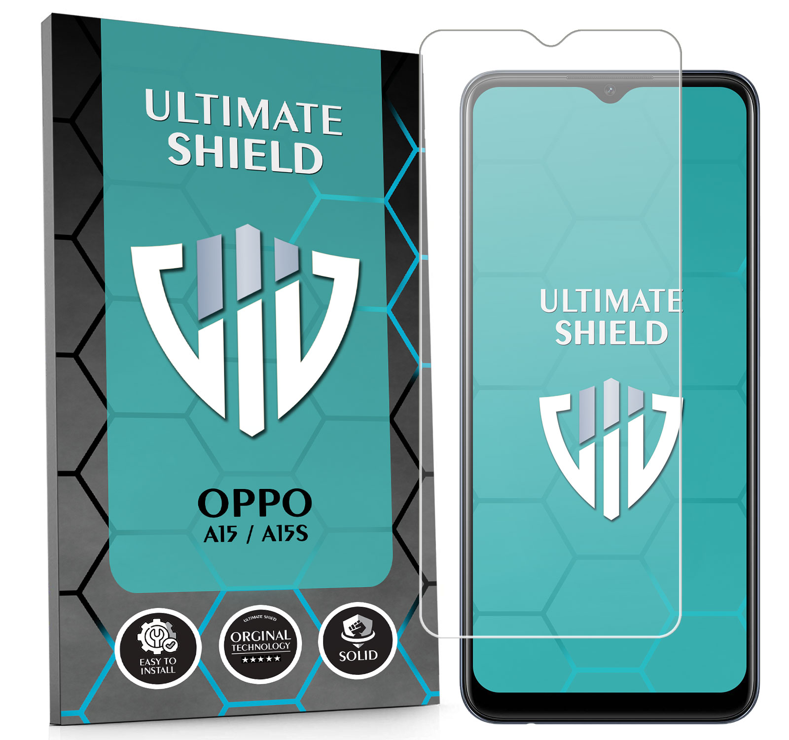 Sklo 3x Displej 7x Fotoaparát Rychlý Objektiv Pro Oppo A15 A15S