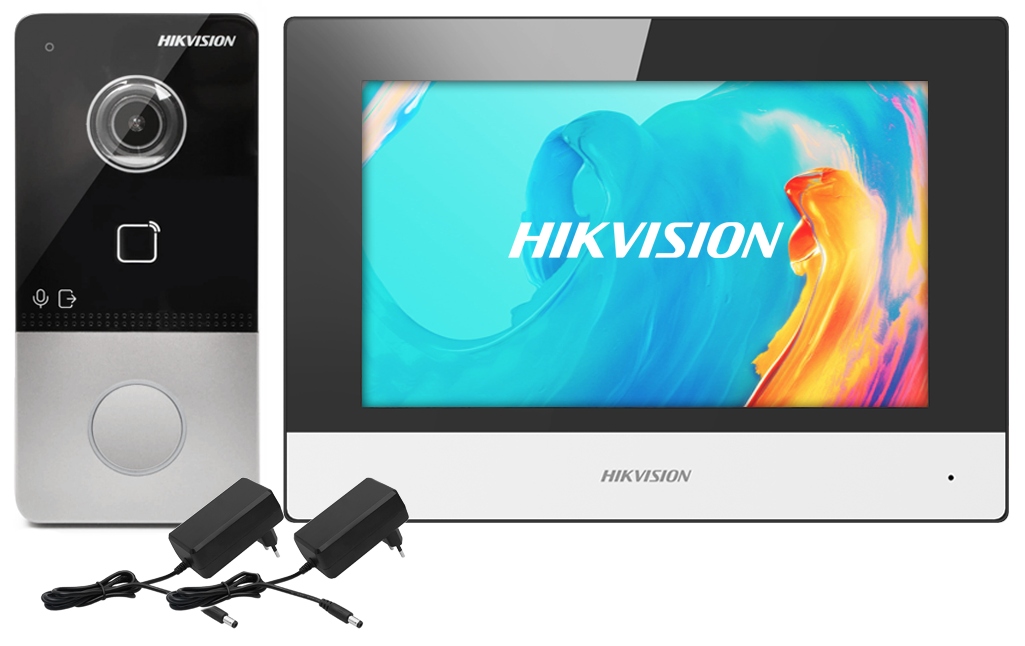 Videovrátnik Hikvision DS-KIS603-P WiFi LCD Aplikácia Diaľkové Otváranie