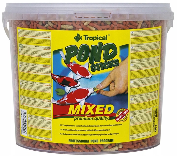 

Tropical Pond Sticks Mixed Koi 5L Oczko Staw Wiadr