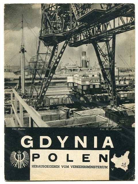 GDYNIA :: przedwojenny folder : ok. 1935