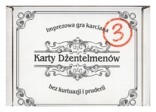 

Karty Dżentelmenów Epizod 3 imprezowa gra karciana