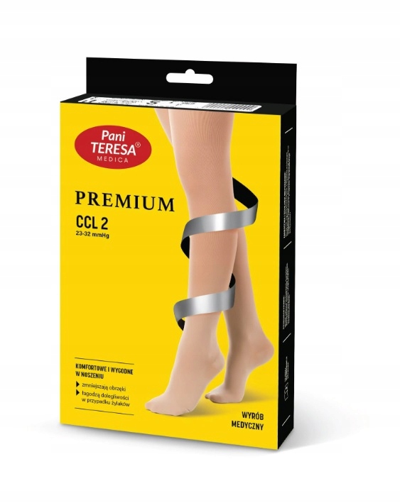 

Pani Teresa pończochy uciskowe Premium CCL2 (1)