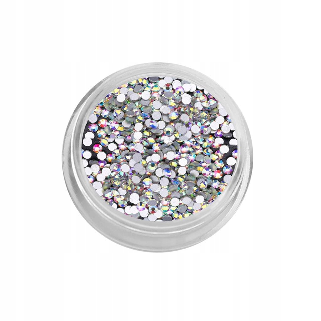 

Cyrkonie białe opalizujące Bass Cosmetics