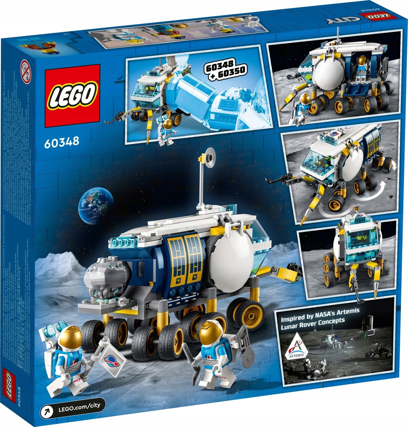 LEGO CITY ŁAZIK KSIĘŻYCOWY MISJA NASA METEORYT HIT EAN (GTIN) 8176124512346