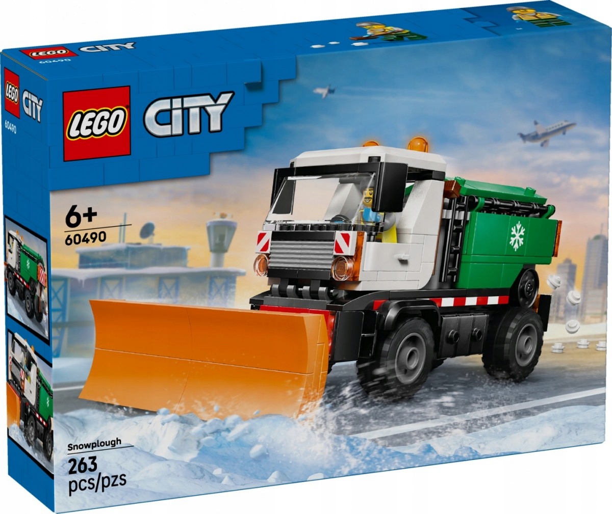 Lego Stavebnice City 60490 Sněžný pluh