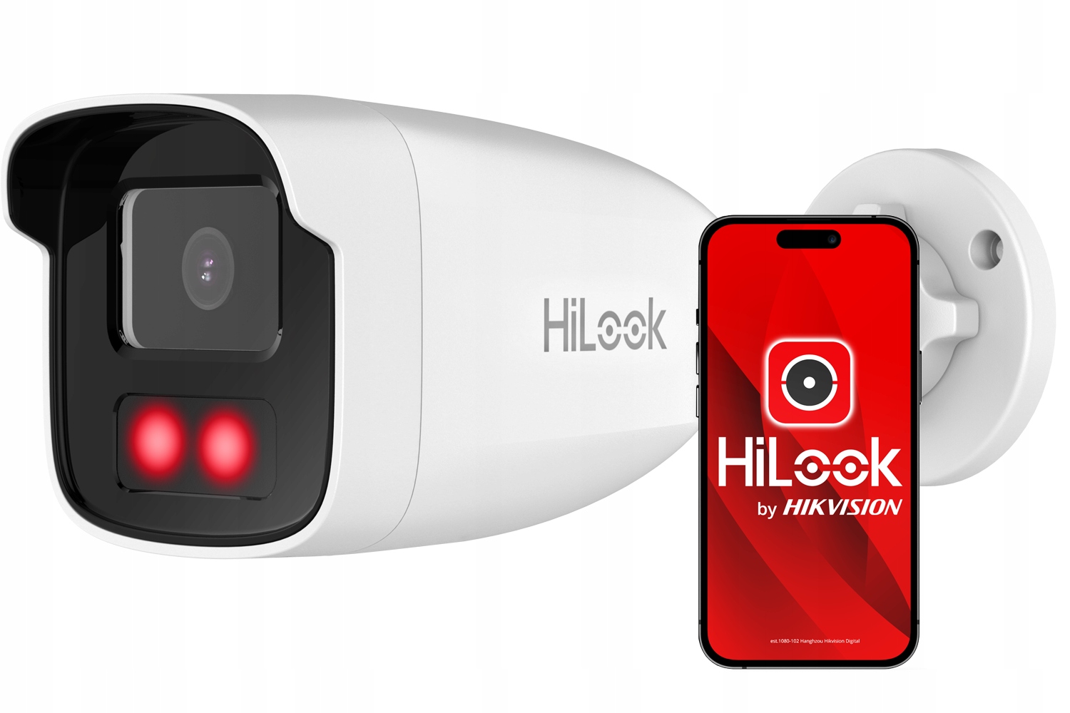 Vnútorná a vonkajšia Ip kamera HiLook IPCAM-B4 50IR