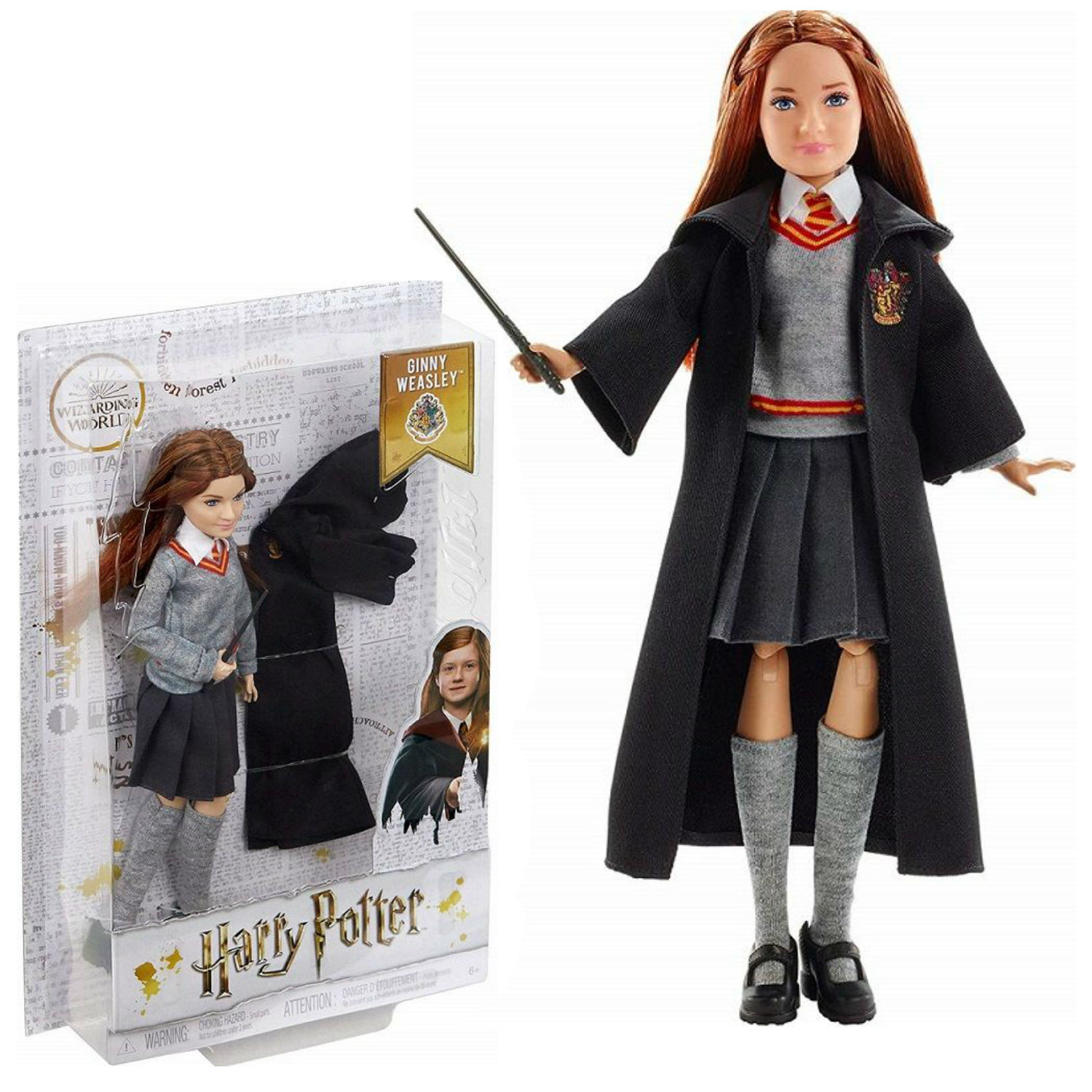 

Lalka Ginny Weasley Figurka Różdżka Harry Potter