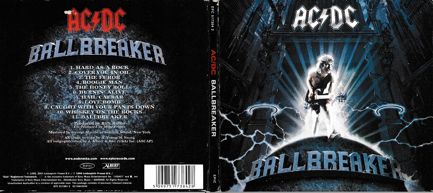 Ac Dc Ballbreaker Płyty Cd - Niska cena na Allegro