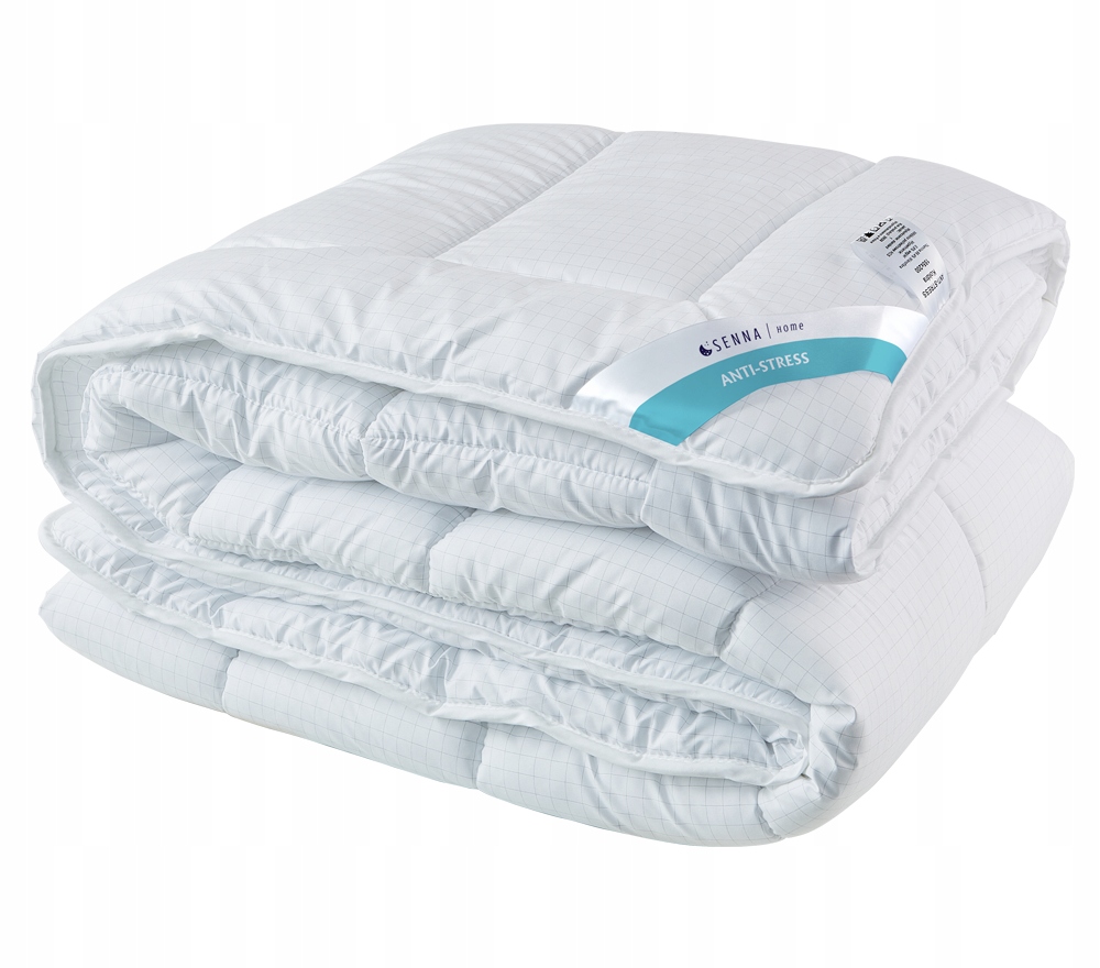 Antialergická přikrývka 200x220 Antistres celoroční 1550 g bílá