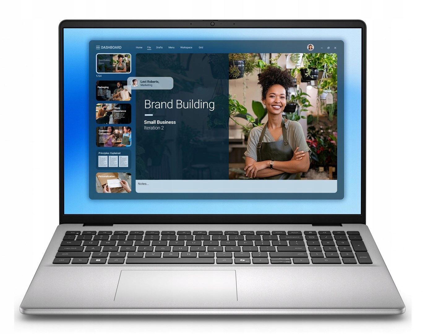 Laptop Dell 16 DC16251 Core 7 150U 16GB 1TB Ssd MX570A W11 Pro