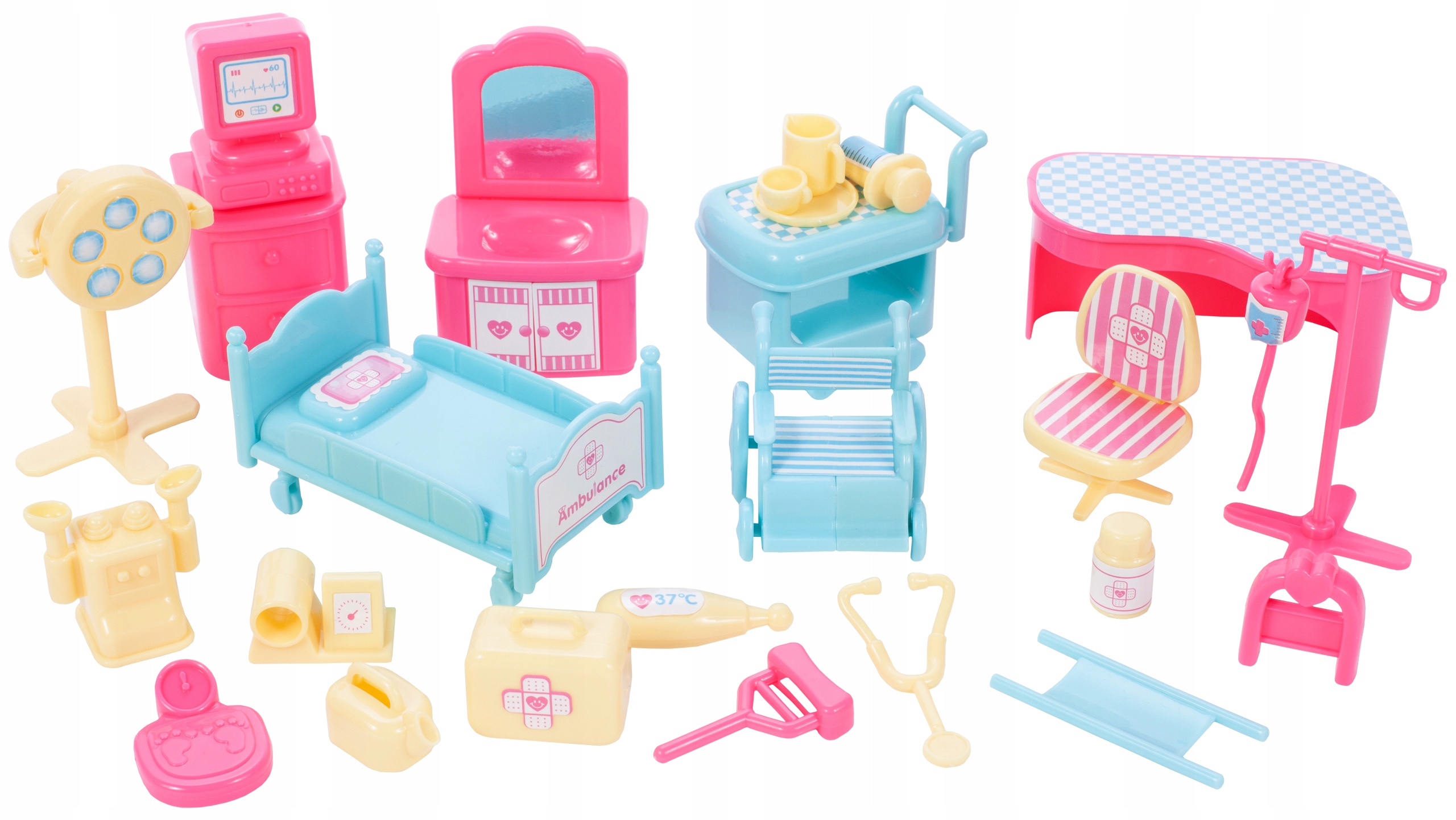 KARETKA ROZKŁADANY AMBULANS DOKTOR EVI SAMOLOT POGOTOWIE RATUNKOWE LALECZKA Certyfikaty, opinie, atesty CE EN 71