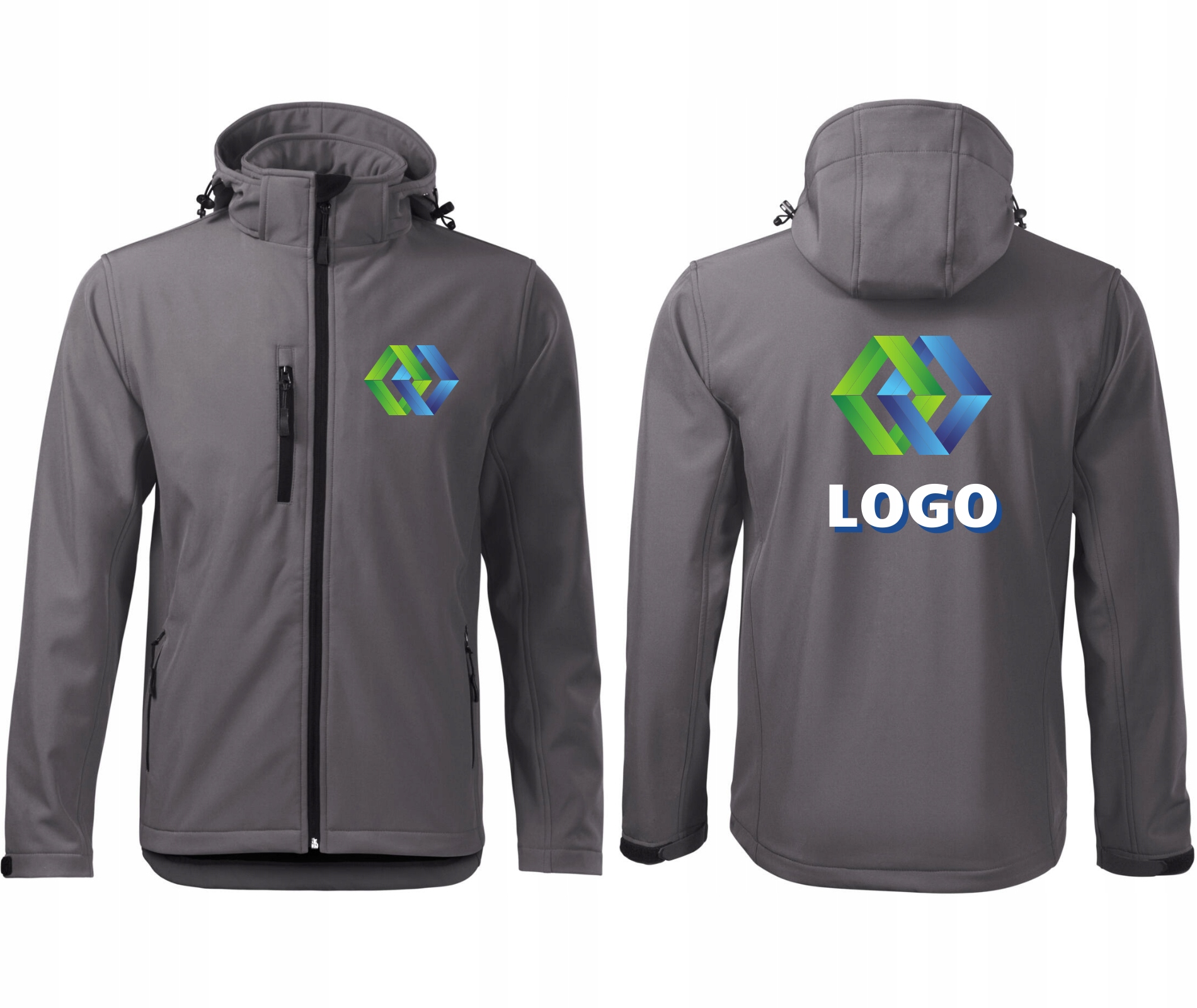 Softshellová bunda Malfini pánská 522 M vlastní potisk loga firmy