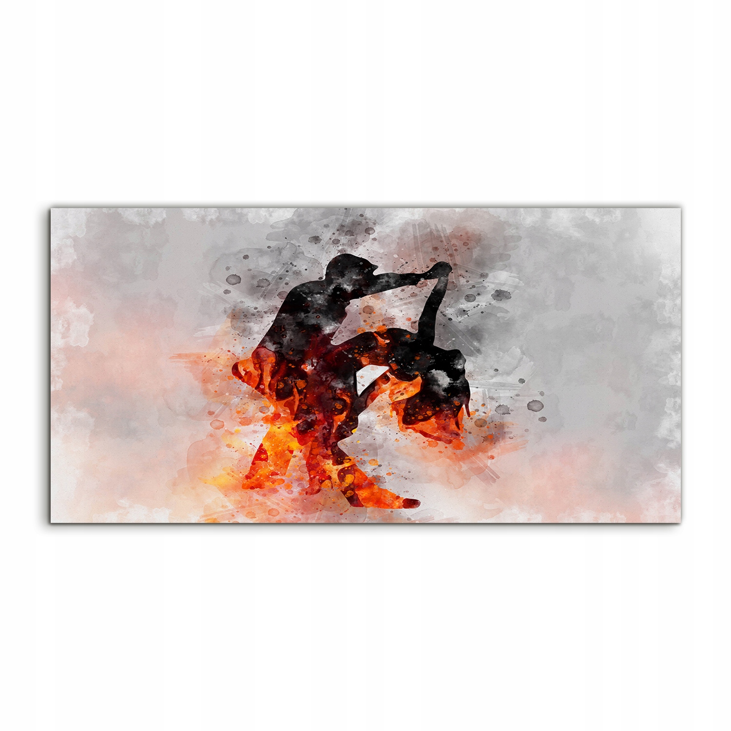 

Fotoobraz 120x60 na ścianę Akwarele Sylwetka Tango