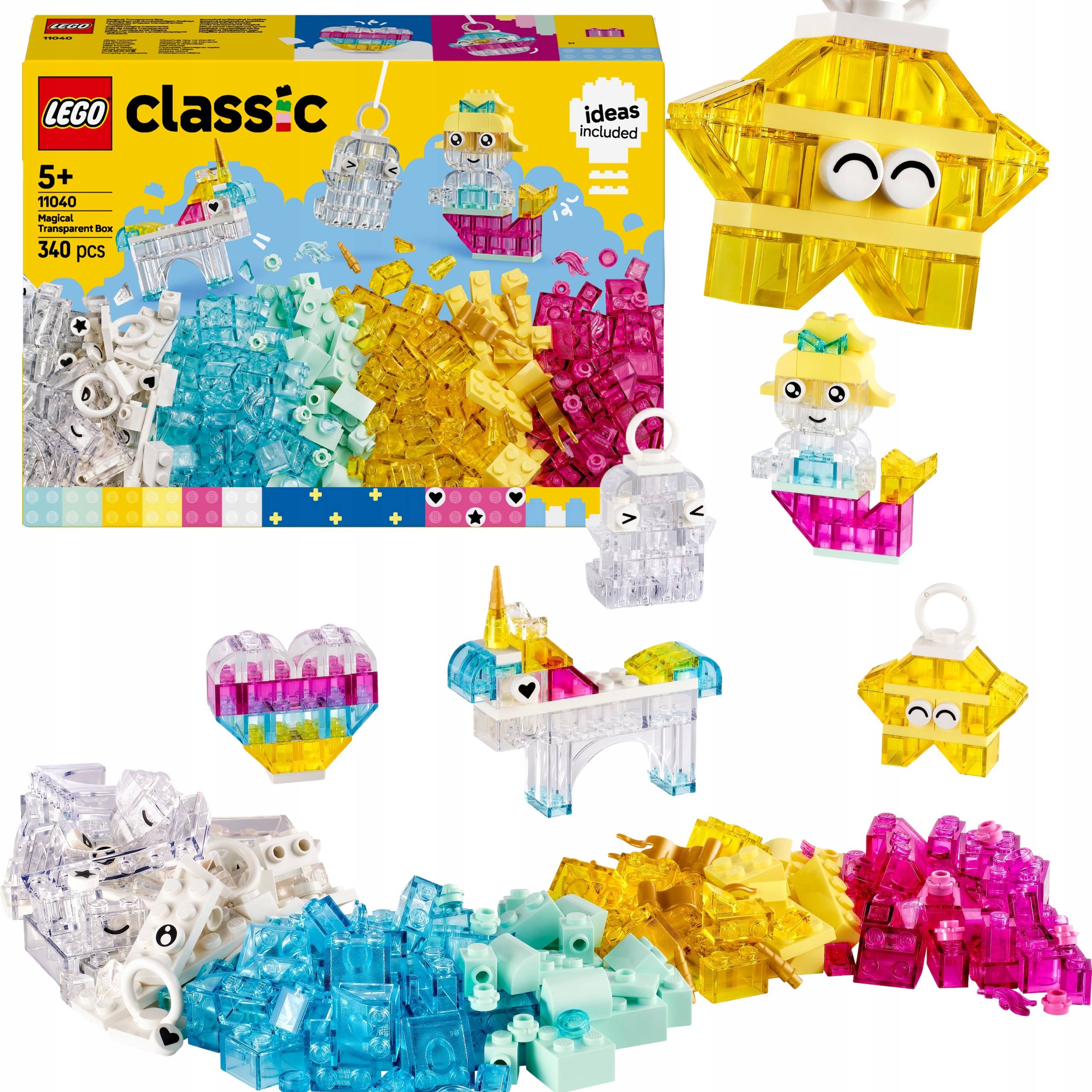 Lego Classic Magiczny Zestaw Klocków Klocki Na Święta Premium XXL