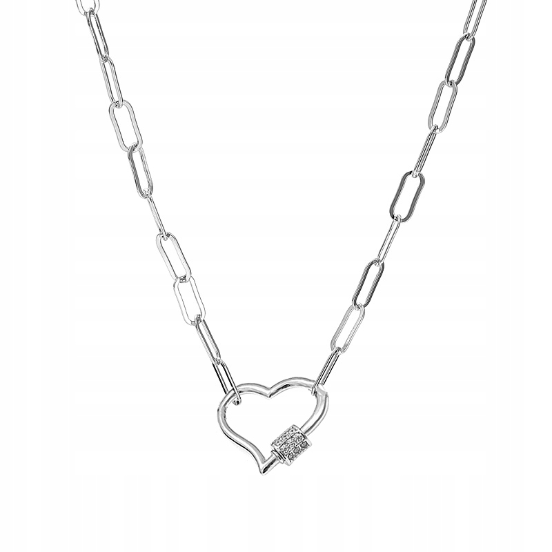 Stříbrný náhrdelník Ag 925 rhodiovaný N05101a
