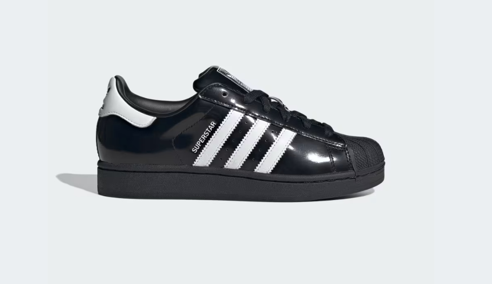 Dámské boty adidas Superstar II W JH7756 Černé Lakované velikost 39 1/3