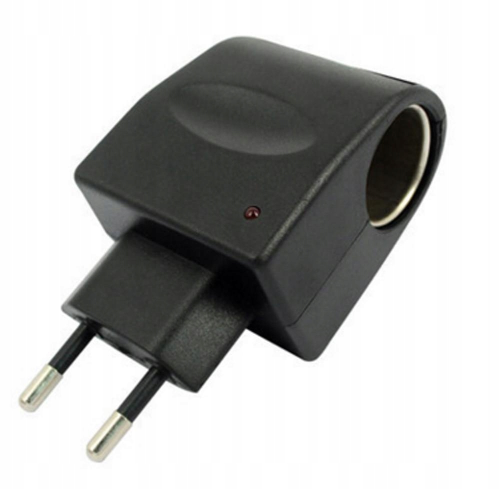 Adapter przejściówka 230V/12V CB do radia samochodowego gniazdko kontakt