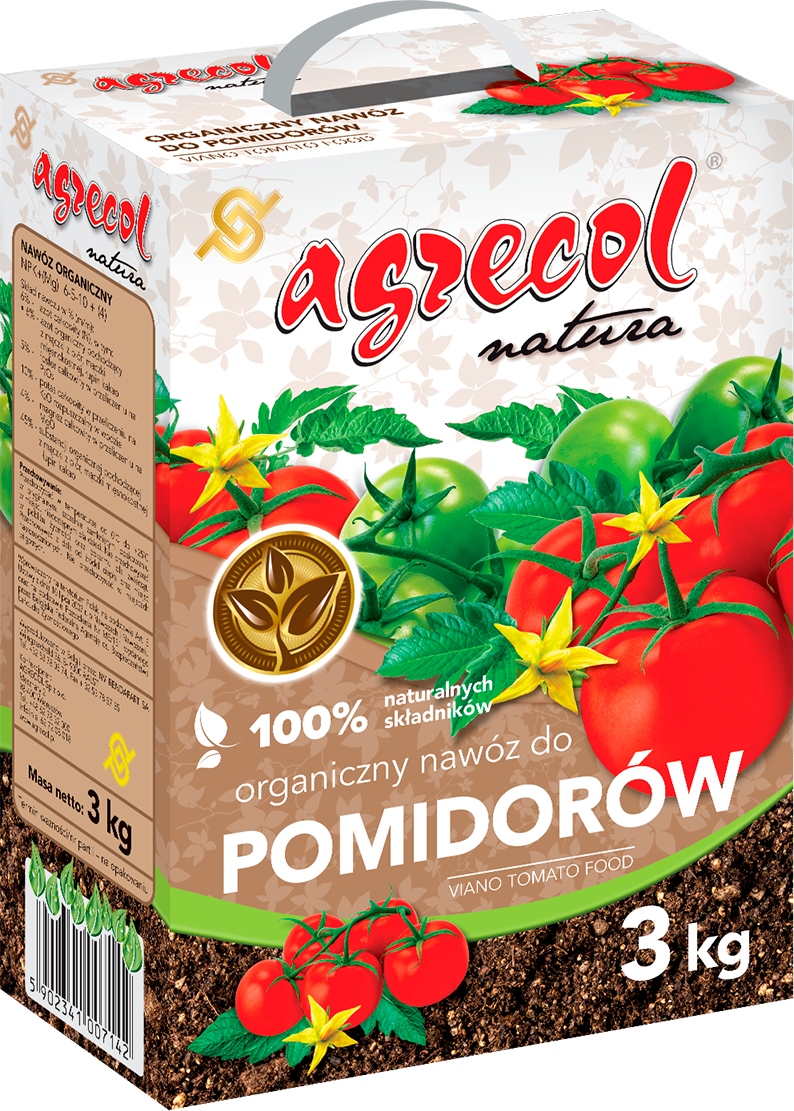 

Nawóz organiczny do pomidorów Agrecol 3KG