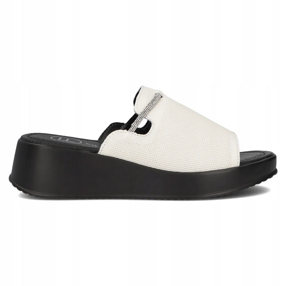 Nazouváky pantofle Filippo DK6067/24 Wh bílé 41, Bílá