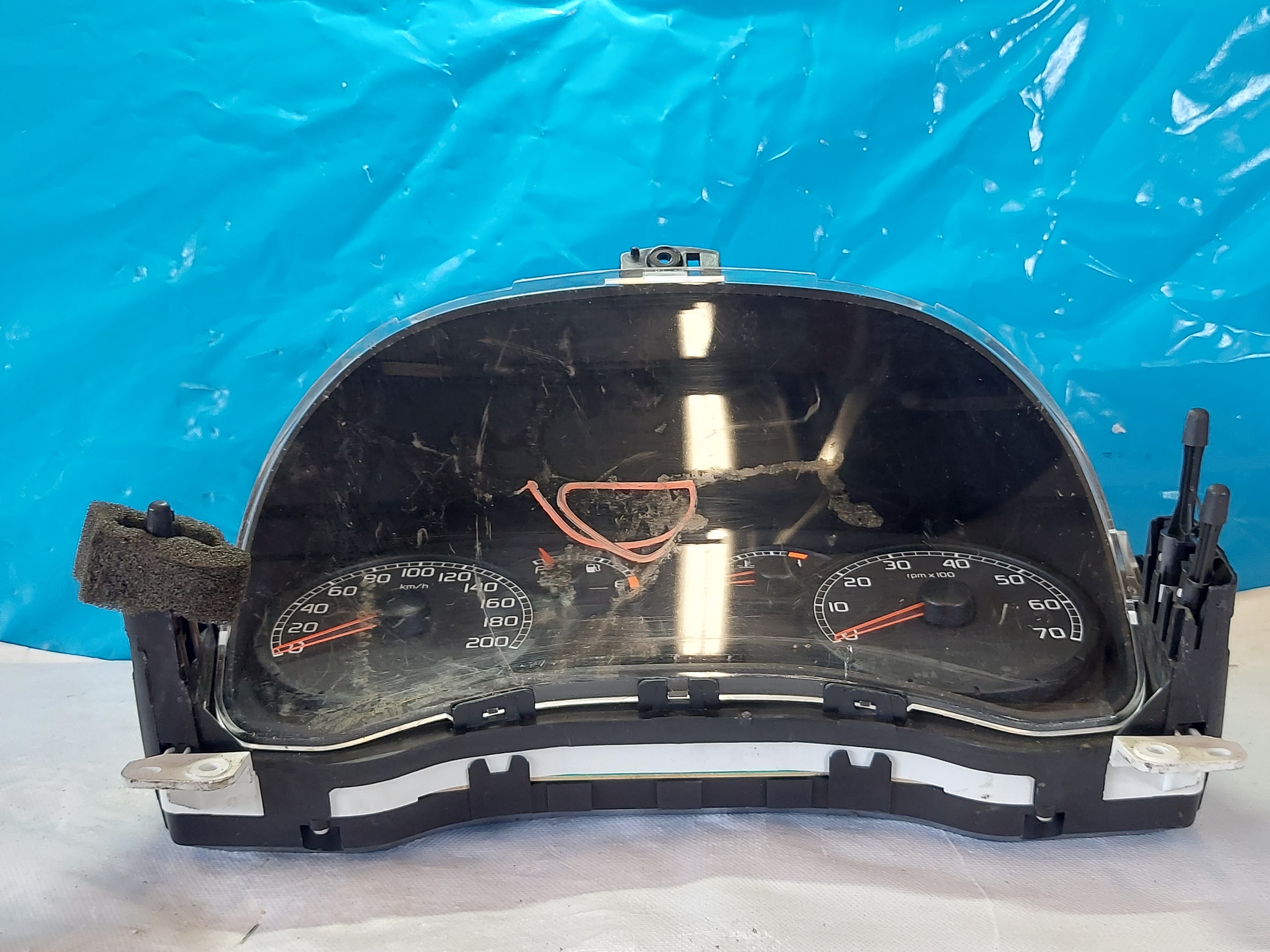 dials clock FIAT DOBLO 1.3 MJTD 51747074