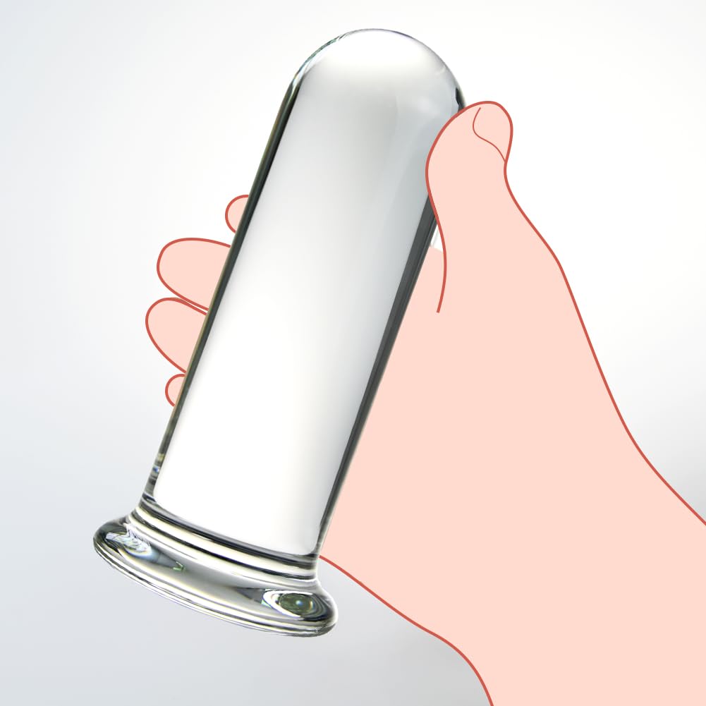 ROLUCK Szklany Dildo Korek Analny Stymulator Punktu G Dla Kobiet i Mężczyzn — miniatura 3