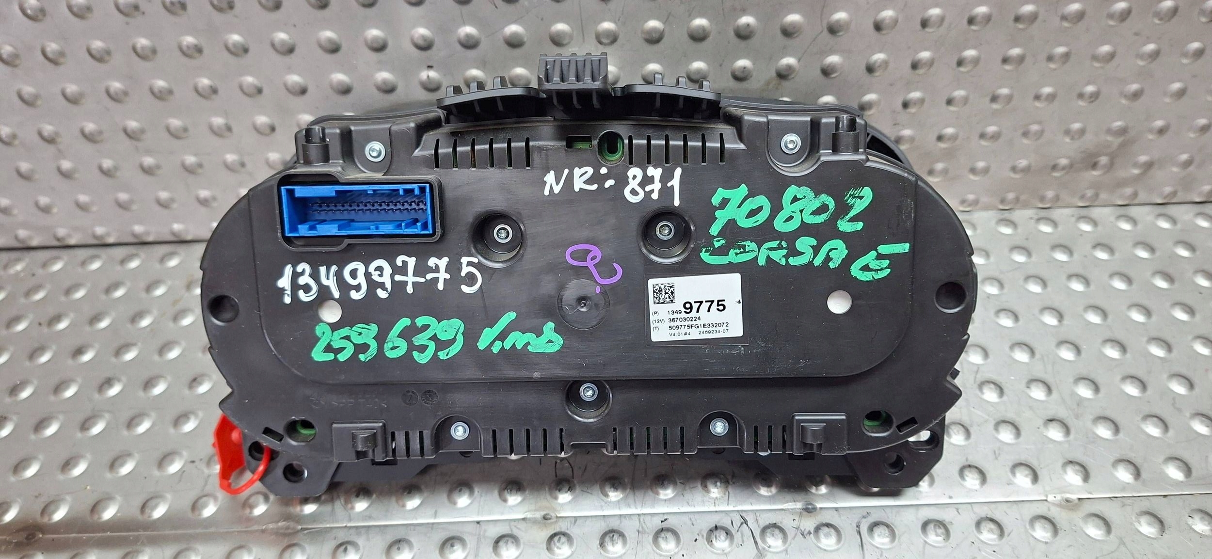 dials 13499775 OPEL CORSA E petrol 2014