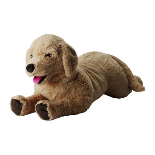 

Ikea Gosig Golden Pluszak, pies żółty, golden retr
